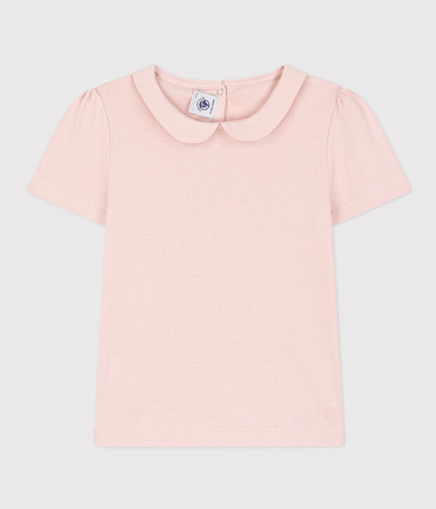 Kurz&auml;rmliges T-Shirt f&uuml;r Kinder/M&auml;dchen rosa