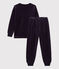 Kinderpyjamas Paris aus Nicki blau SMOKING
