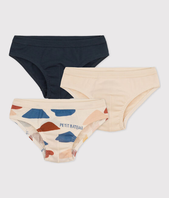 3er-Set Slips aus Baumwolle für Jungen variante 1