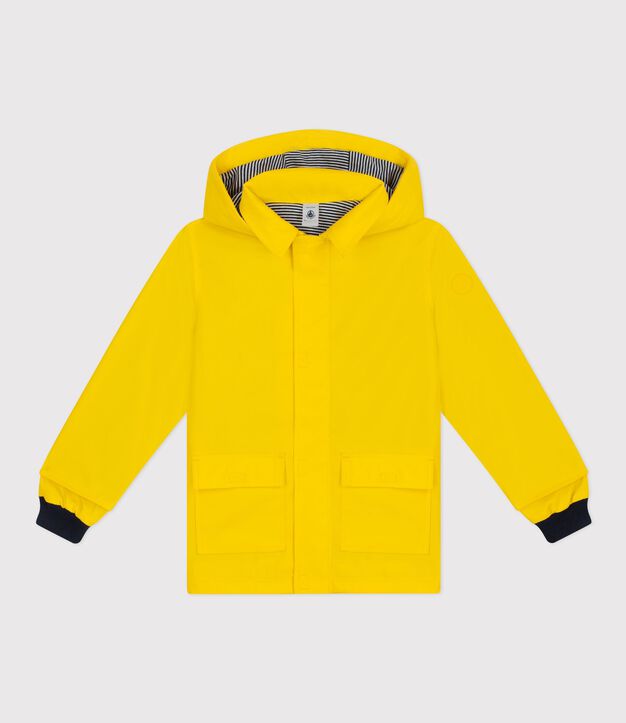 ikonisch Regenjacken aus PU f&uuml;r Kinder (unisex) gelb
