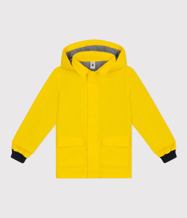 Ikonische Kinder-Regenjacke gelb