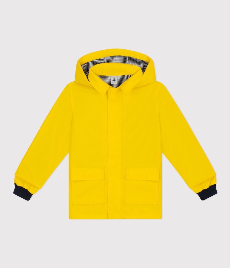 Ikonische Kinder-Regenjacke gelb JAUNE