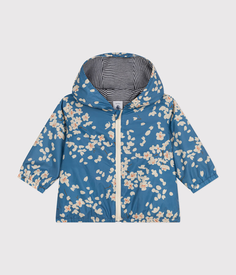 Baby-Windjacke mit Printmotiv blau/vielfarbig