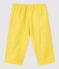 Baby-Hose aus Bio-Baumwollgaze gelb ORGE