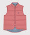 Kinder-Steppweste aus gestepptem Doppeljersey rosa ROSEWOOD