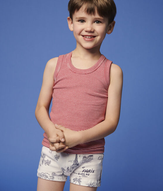5er-Set Boxershorts mit Paris-Print im Toile-de-Jouy-Stil für Jungen variante 1
