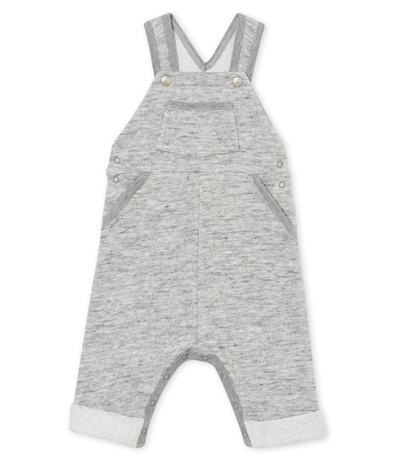 Baby Jungen Latzhose aus Jersey grau GRIS