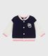 Baby College-Jacke aus Baumwolle