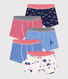 5er-Set Boxershorts aus Baumwolle mit Paris-Print für Jungen