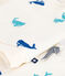 Baby-Set Sweatshirt und Hose aus Baumwolle mit Walmotiv MILK/ MULTICO