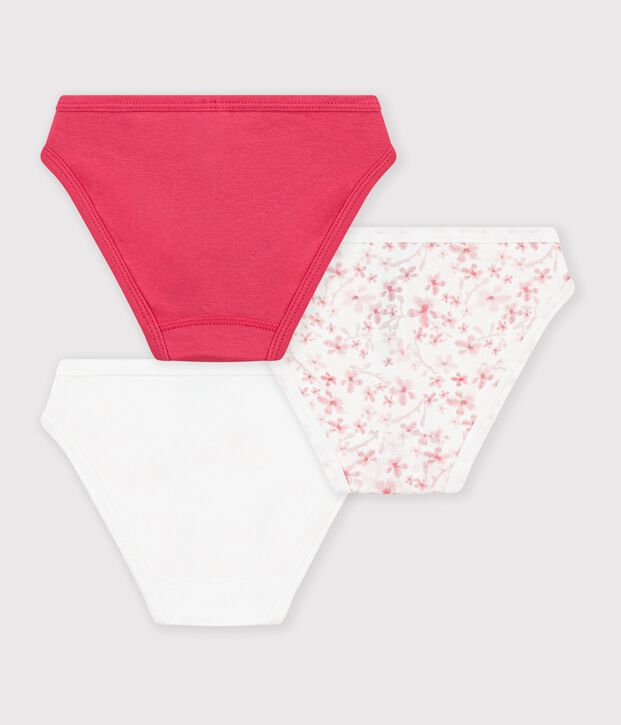 Lot de 3 culottes en coton vielfarbig