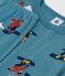 Kinderpyjama aus Baumwolle mit Snowboard-Motiv POLOCHON/ MULTICO