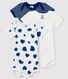 3er-Set kurzärmelige Baby-Bodys für Mädchen