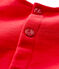 Baby-Cardigan aus Molton für Mädchen rot TERKUIT