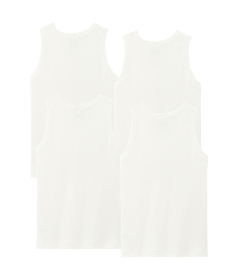 &Uuml;berraschungst&uuml;te mit 4 Unterhemden f&uuml;r Jungen vielfarbig