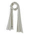 Damen-Tuch mit Marinestreifen beige COQUILLE/blau SMOKING