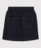 Kinderrock aus Jeans für Mädchen blau DENIM BLEU FONCE