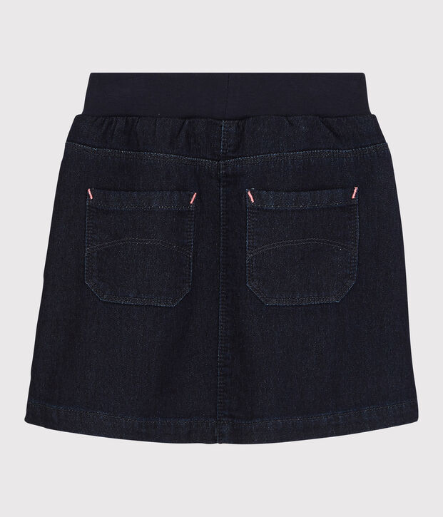 Kinderrock aus Jeans f&uuml;r M&auml;dchen blau