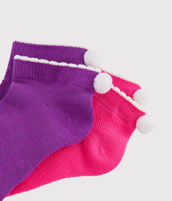 2er-Set Kindersocken für Mädchen variante 1