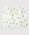 3er-Set Slips aus Baumwolle und Elastan mit Blumenmuster für Mädchen weiss MARSHMALLOW/weiss MULTICO