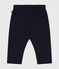 Baby-Hose aus gestepptem Doppeljersey blau SMOKING