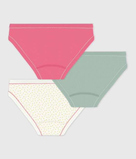 Set Kinder-Slips aus Baumwolle mit Pünktchen variante 1