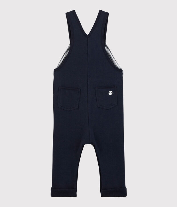 Baby-Latzhose aus Molton. SMOKING