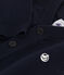 Baby-Cardigan aus einfarbiger Baumwolle blau SMOKING