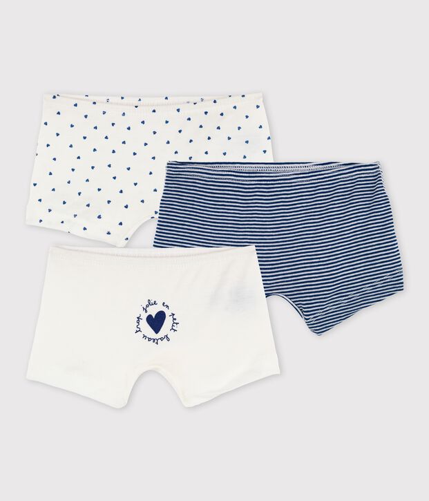 3er-Set Shorties f&uuml;r kleine M&auml;dchen vielfarbig
