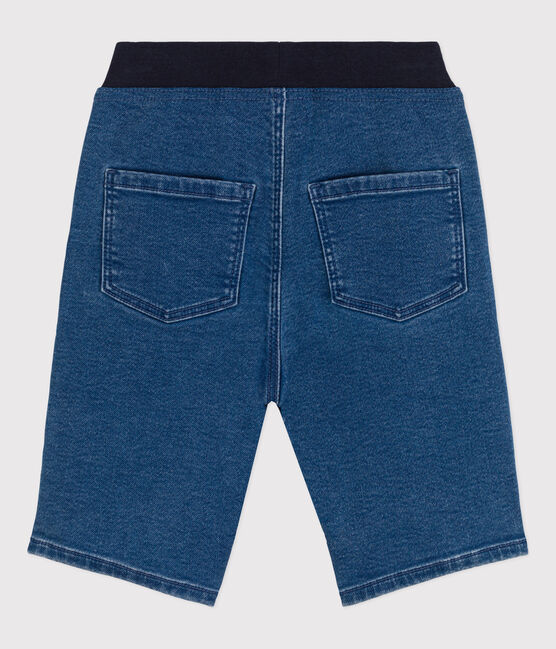 Bermudas aus Denim für Jungen blau DENIM BLEU DELAVE