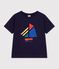 Kurz&auml;rmeliges Kinder-T-Shirt mit Motiv SOIR