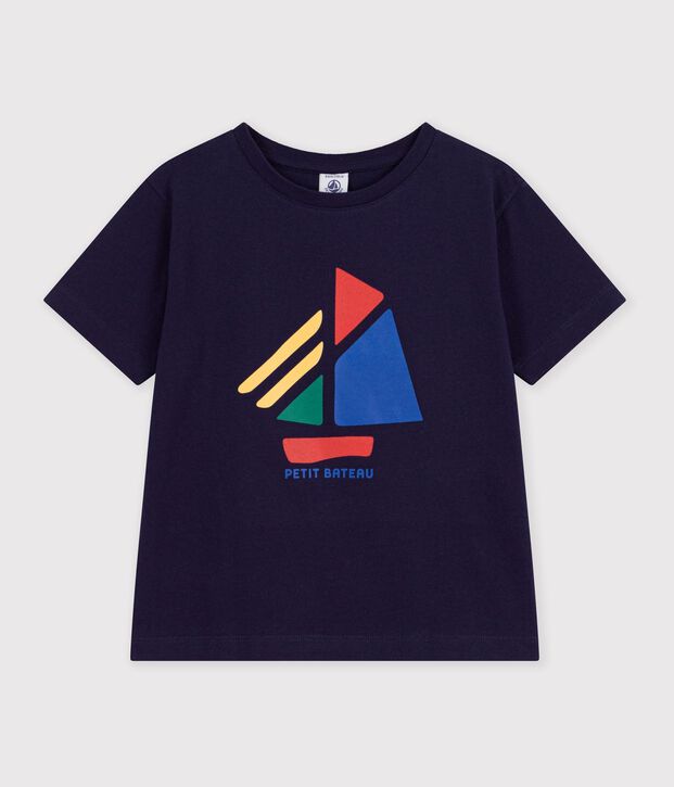Kurz&auml;rmeliges Kinder-T-Shirt mit Motiv SOIR