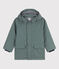 KLASSISCHE KINDER-REGENJACKE AUS RECYCELTEM MATERIAL grün THUYA