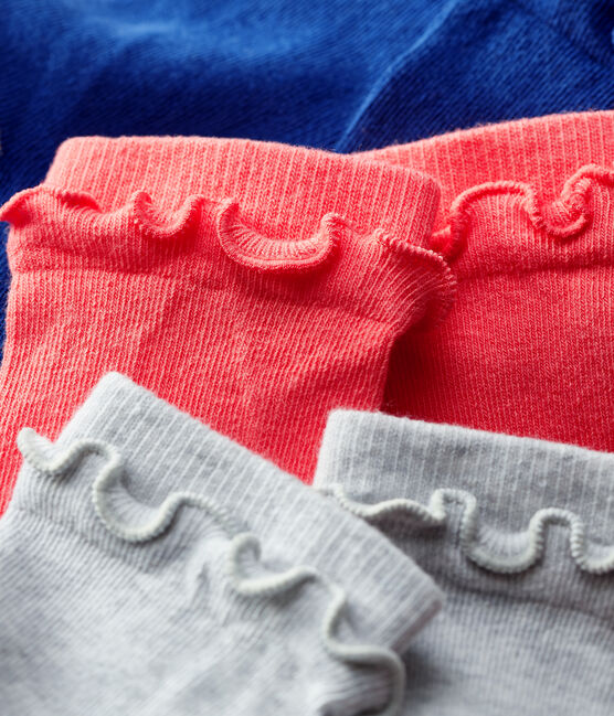 3er-Set Kindersocken für Mädchen variante 1