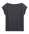 Kurzärmeliges damen-t-shirt sea island aus baumwolle grau MAKI