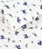 Langärmeliges Baby-Kleid aus Baumwolle mit Blumenmuster blau MILK/ SOIR