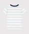 Kurzärmeliges T-Shirt aus Baumwolle für Jungen PLEINAIR/ MARSHMALLOW