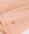 Damen-T-Shirt LE DROIT aus Baumwolle mit V-Ausschnitt beige VINTAGE