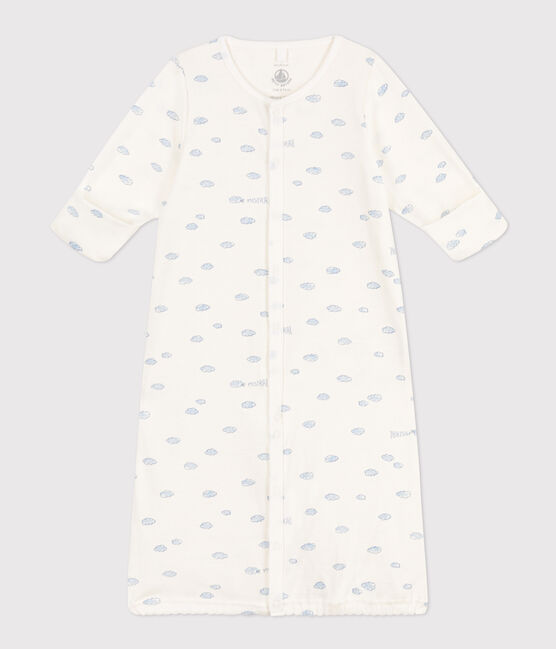 Bedruckter Kombi-Overall aus Baumwolle weiss MARSHMALLOW/ EDNA