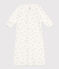 Bedruckter Kombi-Overall aus Baumwolle weiss MARSHMALLOW/ EDNA
