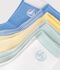5er-Set Baby-Socken aus Baumwolle mit Streifen vielfarbig