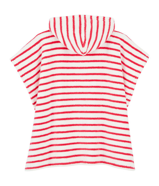 Strandponcho mit Kapuze für Babys Unisex rosa GEISHA