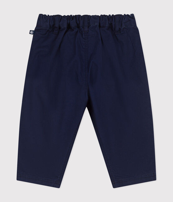 Baby-Hose aus Serge blau MEDIEVAL