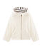 Sweatshirt aus Fleece in Schaffelloptik für Mädchen weiss MARSHMALLOW