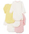 Set mit 5 langärmligen Baby-Bodys für Mädchen variante 1