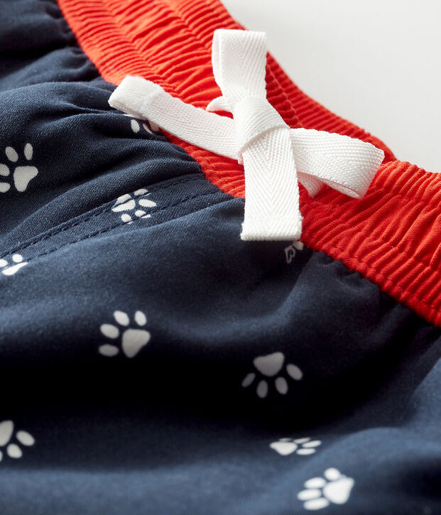 Gemusterte Baby-Strandshorts f&uuml;r Jungen blau/vielfarbig