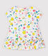 Kurzärmelige Baby-Bluse für Mädchen aus Popeline