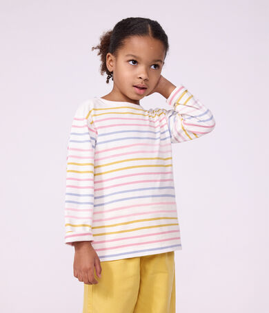 Kinder-Streifenshirt Marini&egrave;re aus Baumwolle
