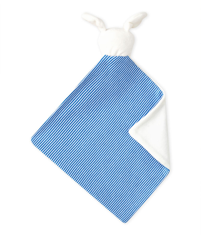 Kuscheltuch &bdquo;H&uuml;ndchen&ldquo; weiss/vielfarbig