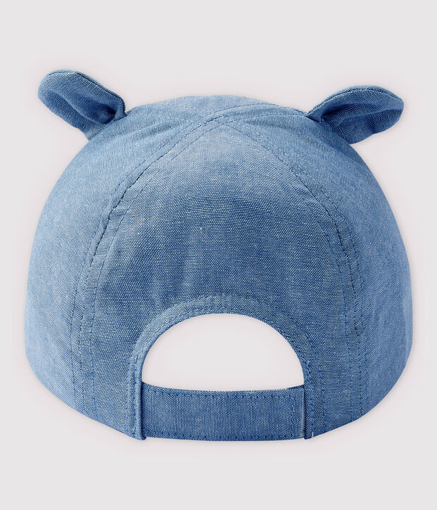 Schirmm&uuml;tze aus Denim Baby M&auml;dchen / Baby Jungen blau
